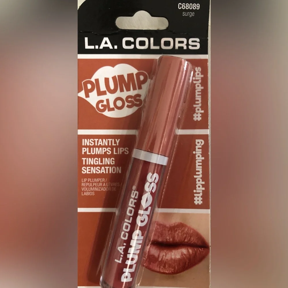 2pack shades of reds pinks‎ & mauve lip plumping glossy moisturizing lipgloss